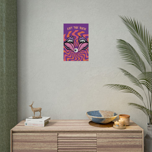Eat the Rich Fine Art Print